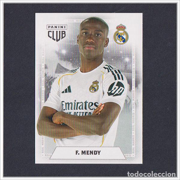 Figurine di Calcio: PANINI CLUB 2025 2026 25 26 REAL MADRID MENDY 16 COLECCI&Oacute;N ALBUM LIGA F&Uacute;TBOL