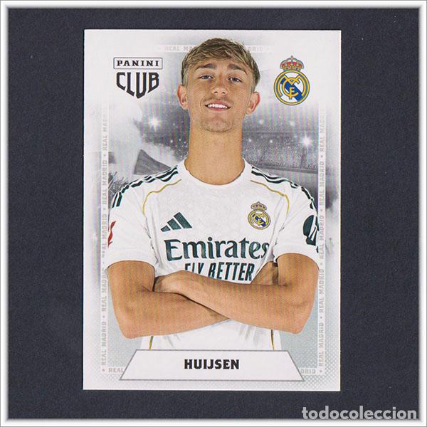 Figurine di Calcio: PANINI CLUB 2025 2026 25 26 REAL MADRID HUIJSEN 12 COLECCI&Oacute;N ALBUM LIGA F&Uacute;TBOL