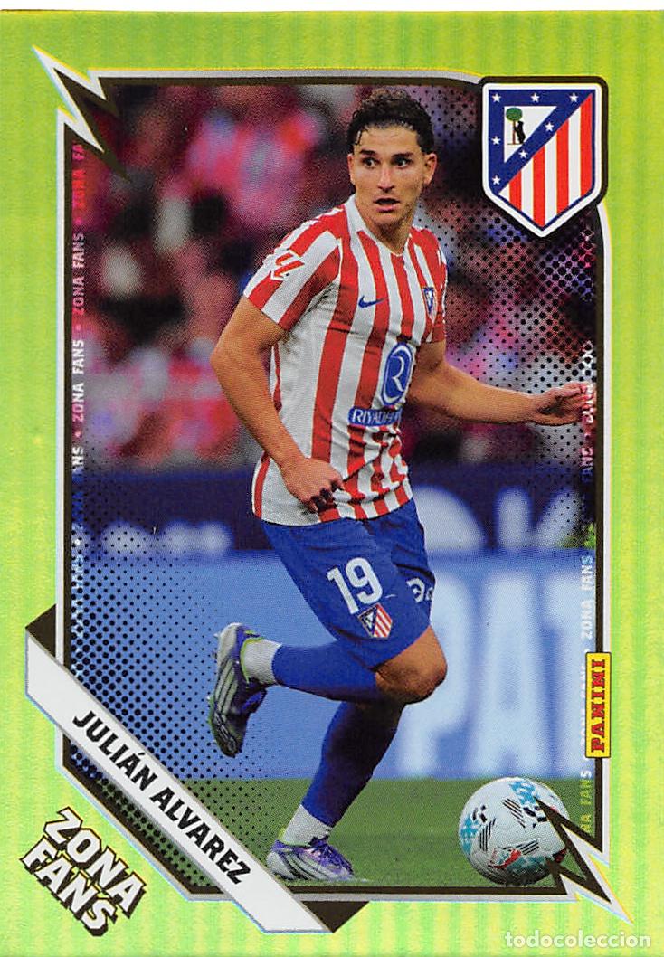Figurine di Calcio: PANINI ATL&Eacute;TICO DE MADRID 25-26 2025-2026 #KO42 JULIAN ALVAREZ (ZONA FANS GOLD ORO PARALLEL)
