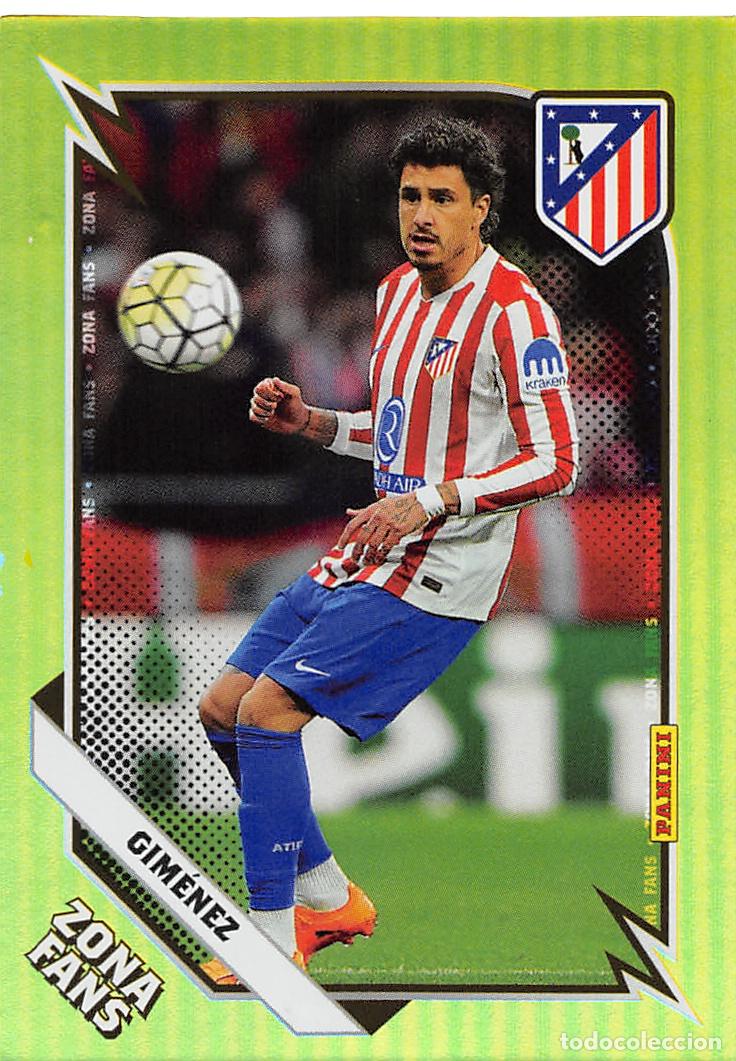 Figurine di Calcio: PANINI ATL&Eacute;TICO DE MADRID 25-26 2025-2026 #KO33 GIMENEZ (ZONA FANS GOLD ORO PARALLEL)