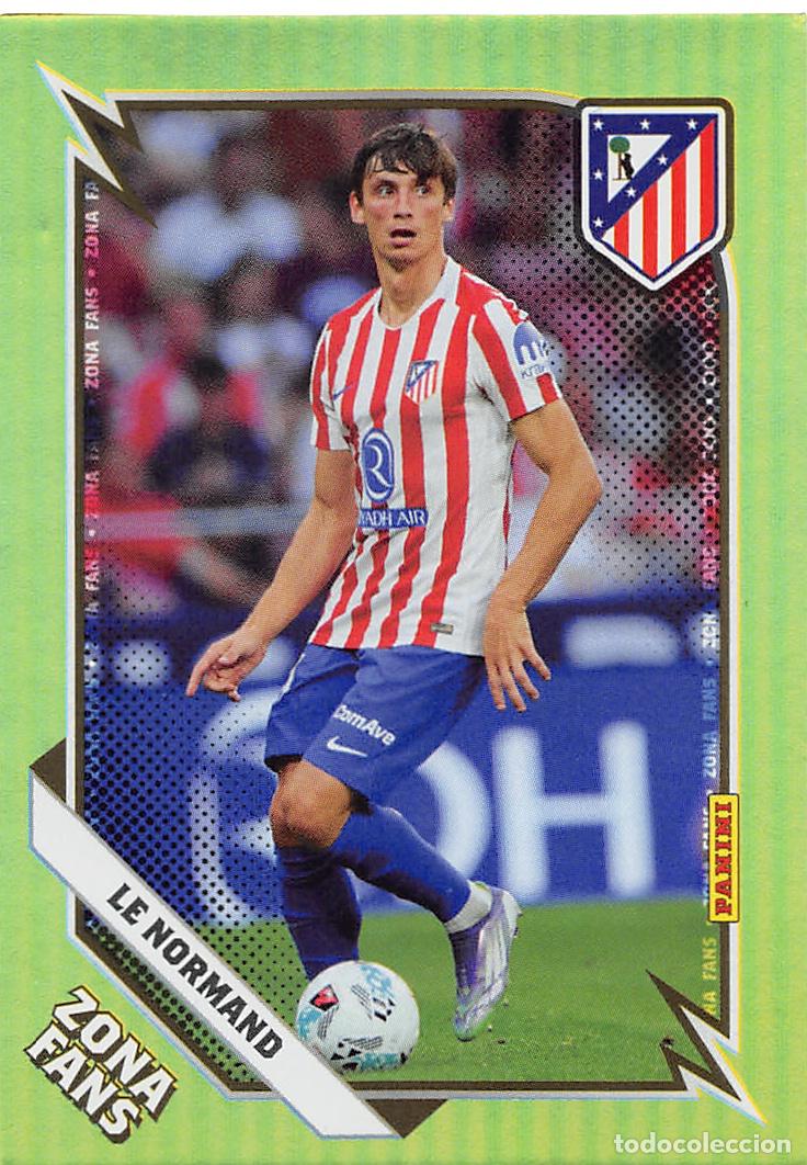 Figurine di Calcio: PANINI ATL&Eacute;TICO DE MADRID 25-26 2025-2026 #KO31 LE NORMAND (ZONA FANS GOLD ORO PARALLEL)