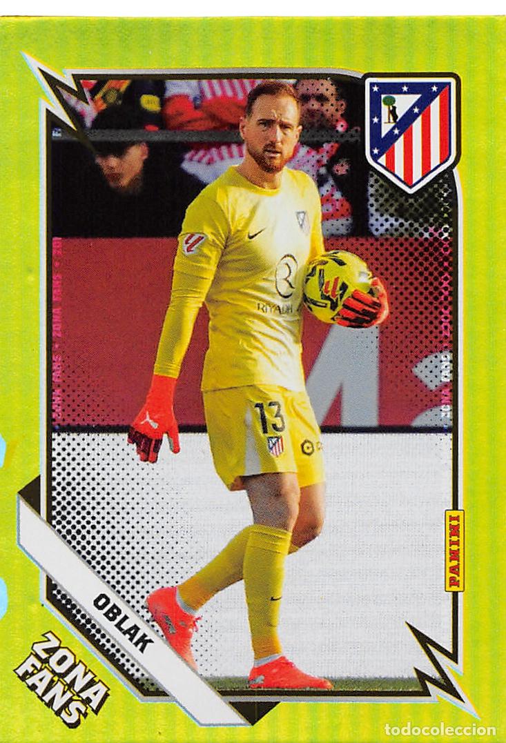 Figurine di Calcio: PANINI ATL&Eacute;TICO DE MADRID 25-26 2025-2026 #KO29 OBLAK (ZONA FANS GOLD ORO PARALLEL)