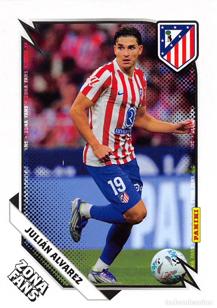Figurine di Calcio: PANINI ATL&Eacute;TICO DE MADRID 25-26 2025-2026 #42 JULIAN ALVAREZ (ZONA FANS BASE)