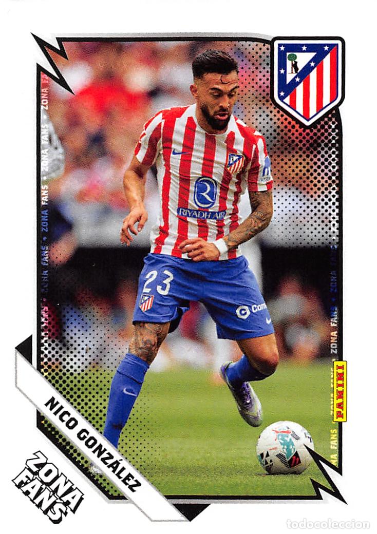 Figurine di Calcio: PANINI ATL&Eacute;TICO DE MADRID 25-26 2025-2026 #40 NICO GONZALEZ (ZONA FANS BASE)