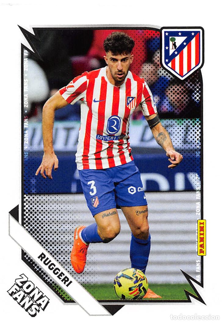 Figurine di Calcio: PANINI ATL&Eacute;TICO DE MADRID 25-26 2025-2026 #34 RUGGERI (ZONA FANS BASE)