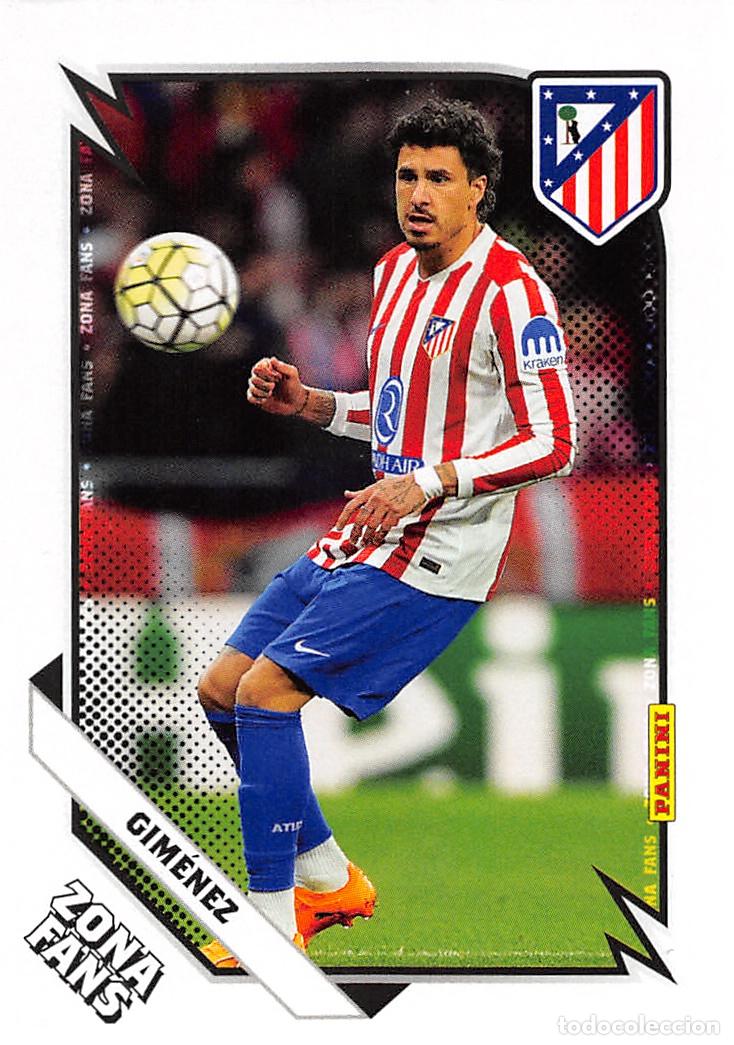 Figurine di Calcio: PANINI ATL&Eacute;TICO DE MADRID 25-26 2025-2026 #33 GIMENEZ (ZONA FANS BASE)