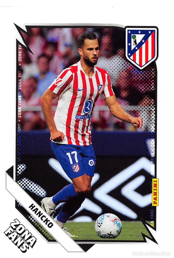 Figurine di Calcio: PANINI ATL&Eacute;TICO DE MADRID 25-26 2025-2026 #32 HANCKO (ZONA FANS BASE)