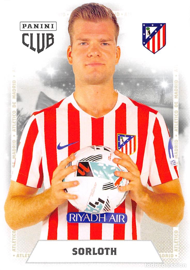 Cromos de F&uacute;tbol: PANINI ATL&Eacute;TICO DE MADRID 25-26 2025-2026 #28 SORLOTH (ADN BASE)