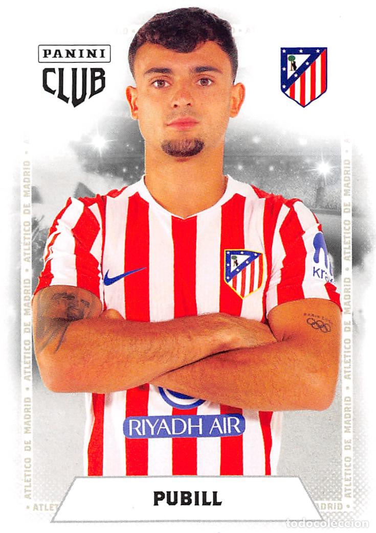 Cromos de F&uacute;tbol: PANINI ATL&Eacute;TICO DE MADRID 25-26 2025-2026 #10 PUBILL (ADN BASE)