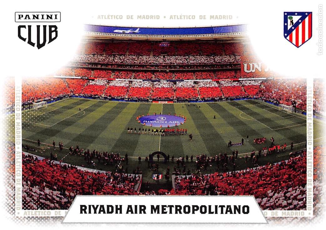 Fu&szlig;ball-Sticker: PANINI ATL&Eacute;TICO DE MADRID 25-26 2025-2026 #4 RIYADH AIR METROPOLITANO (ADN BASE)