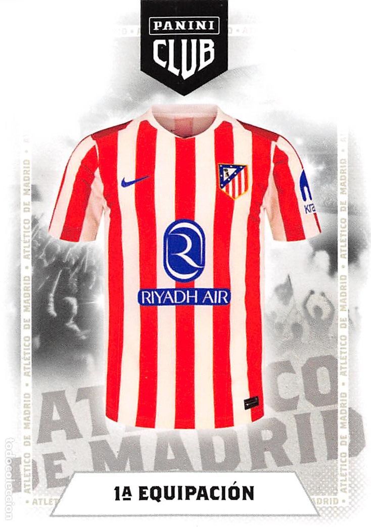 Cromos de F&uacute;tbol: PANINI ATL&Eacute;TICO DE MADRID 25-26 2025-2026 #3 PRIMERA EQUIPACION (ADN BASE)