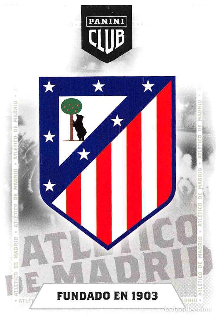 Cromos de F&uacute;tbol: PANINI ATL&Eacute;TICO DE MADRID 25-26 2025-2026 #1 ESCUDO (ADN BASE)
