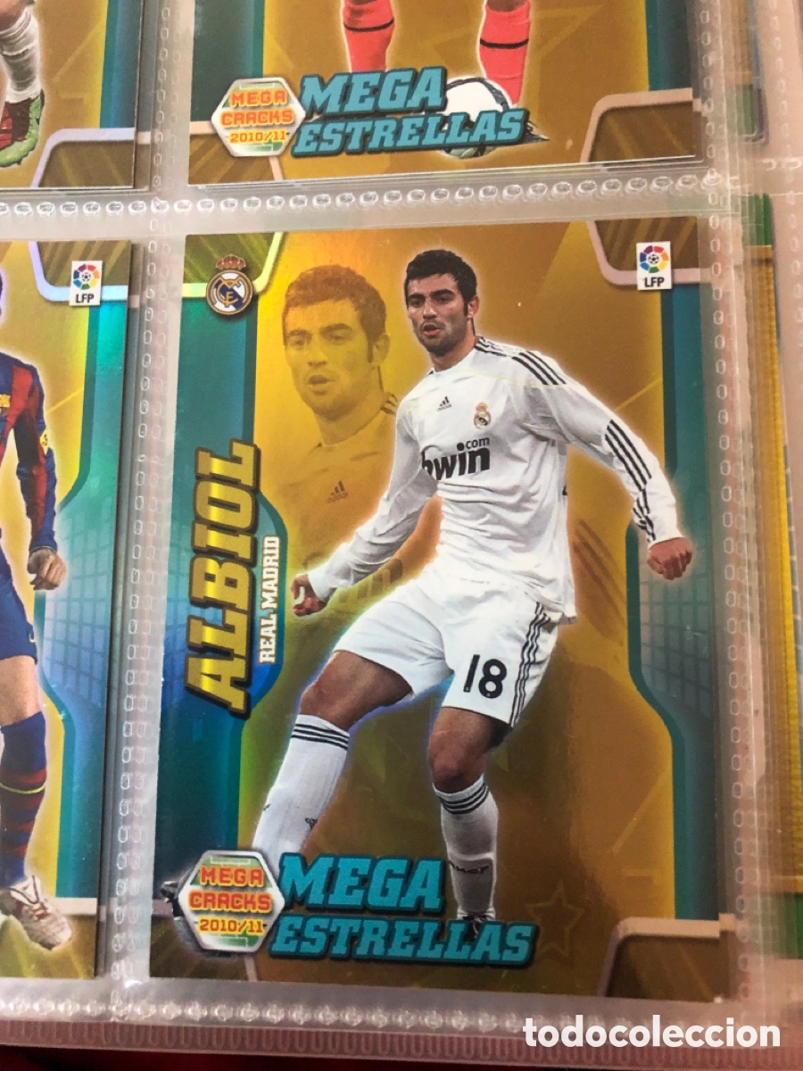 Cromos de Futebol: Megacracks 2010 2011 mega estrellas albiol 369 real Madrid