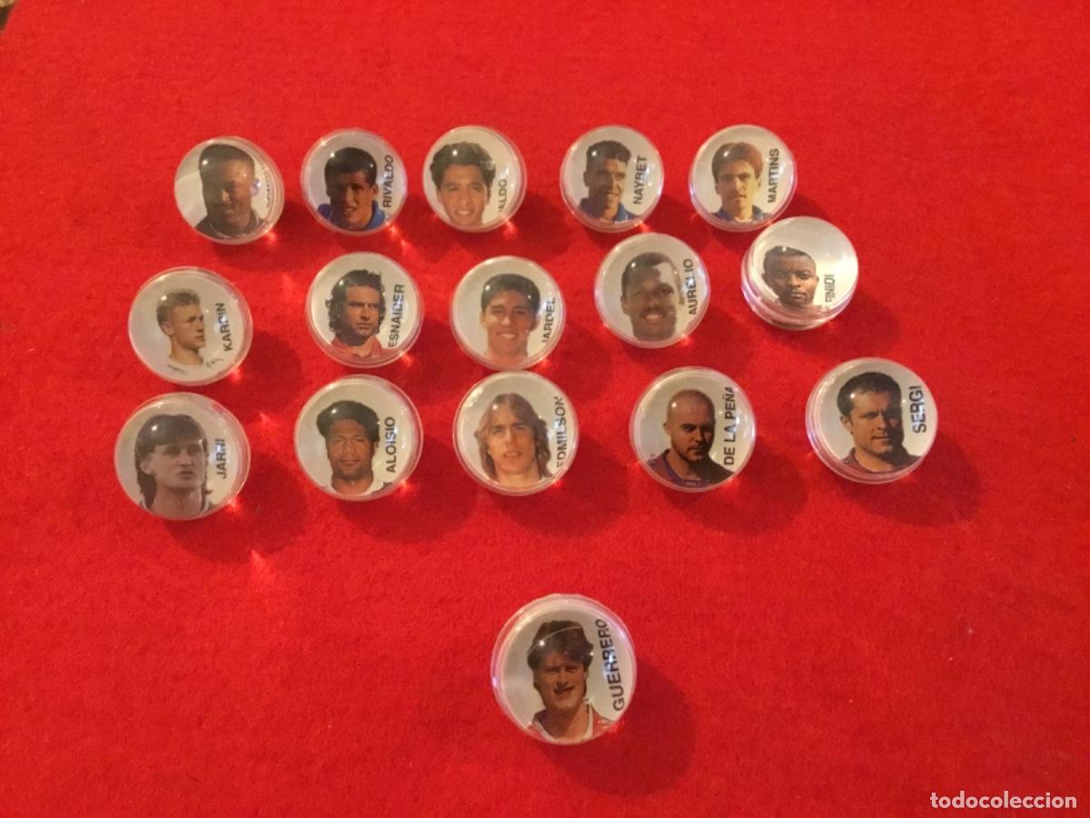 Cromos de Futebol: ANTIGUA PEQUE&Ntilde;A COLECCION EN BOLAS DE PL&Aacute;STICO FUTBOL PANINI A&Ntilde;OS 90 VER FOTOS