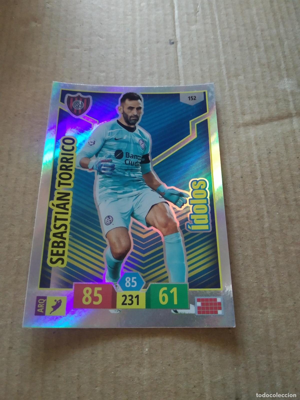 Cromos de Futebol: 152 SEBASTIAN TORRICO SAN LORENZO IDOLOS CROMO FUTBOL ARGENTINO PANINI LIGA ARGENTINA 2020 ADRENALYN