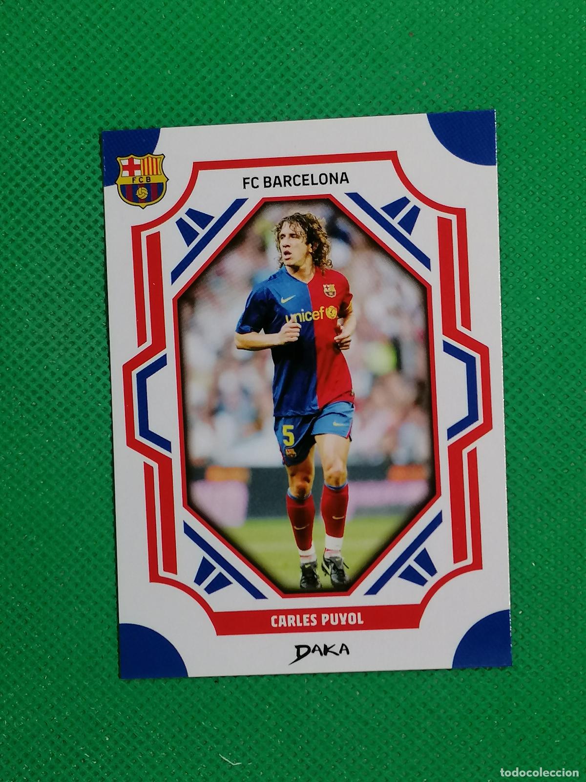 Cromos de F&uacute;tbol: FCB-27-B CARLES PUYOL ⚽ DAKA TOP AUDIENCE BARCELONA 2025 2026 25 26 ⚽