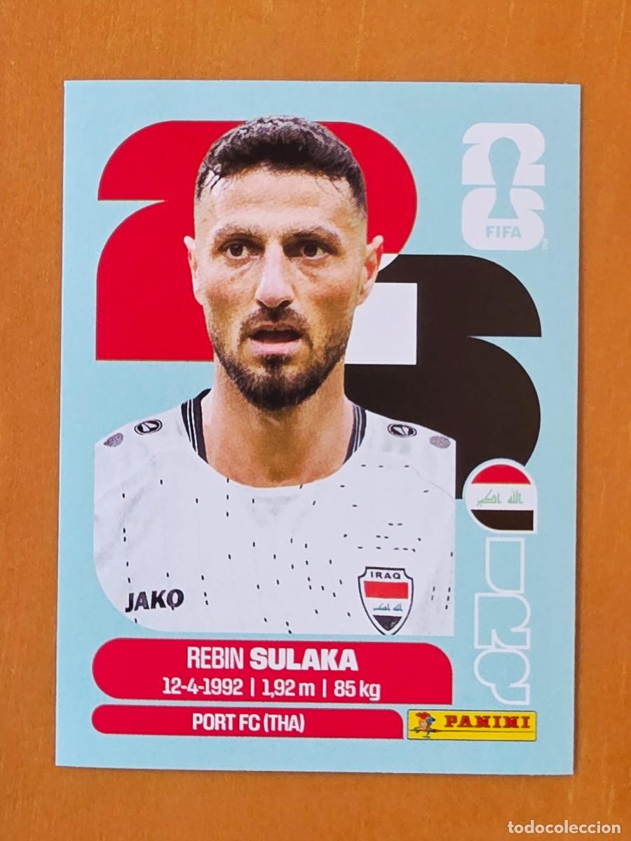 Cromos de F&uacute;tbol: IRQ 3 Rebin Sulaka, Iraq Irak, Panini FIFA World Cup Mundial 2026 Sticker