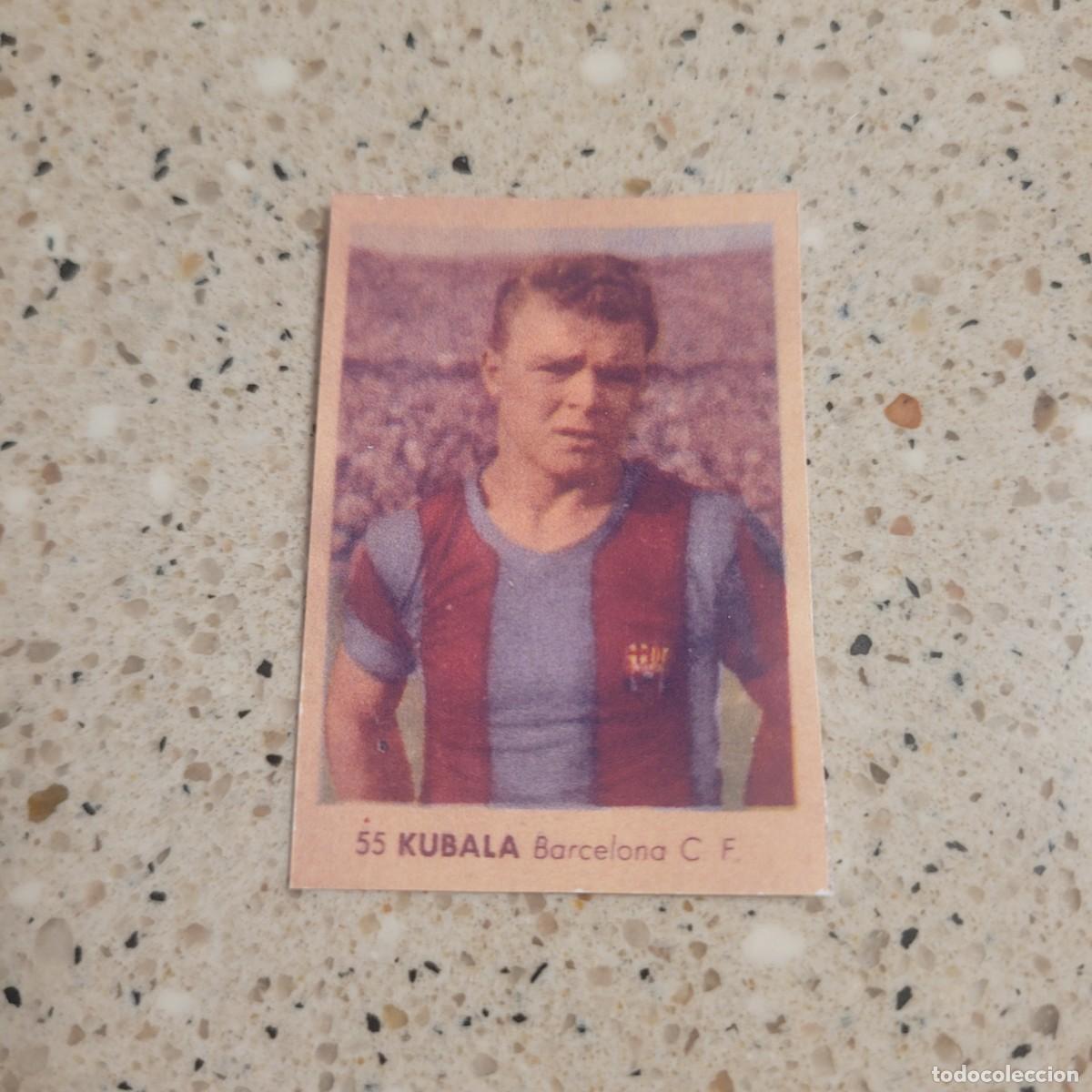 Cromos de F&uacute;tbol: CROMO KUBALA DE RUIZ ROMERO 1956. LEER COMENTARIOS