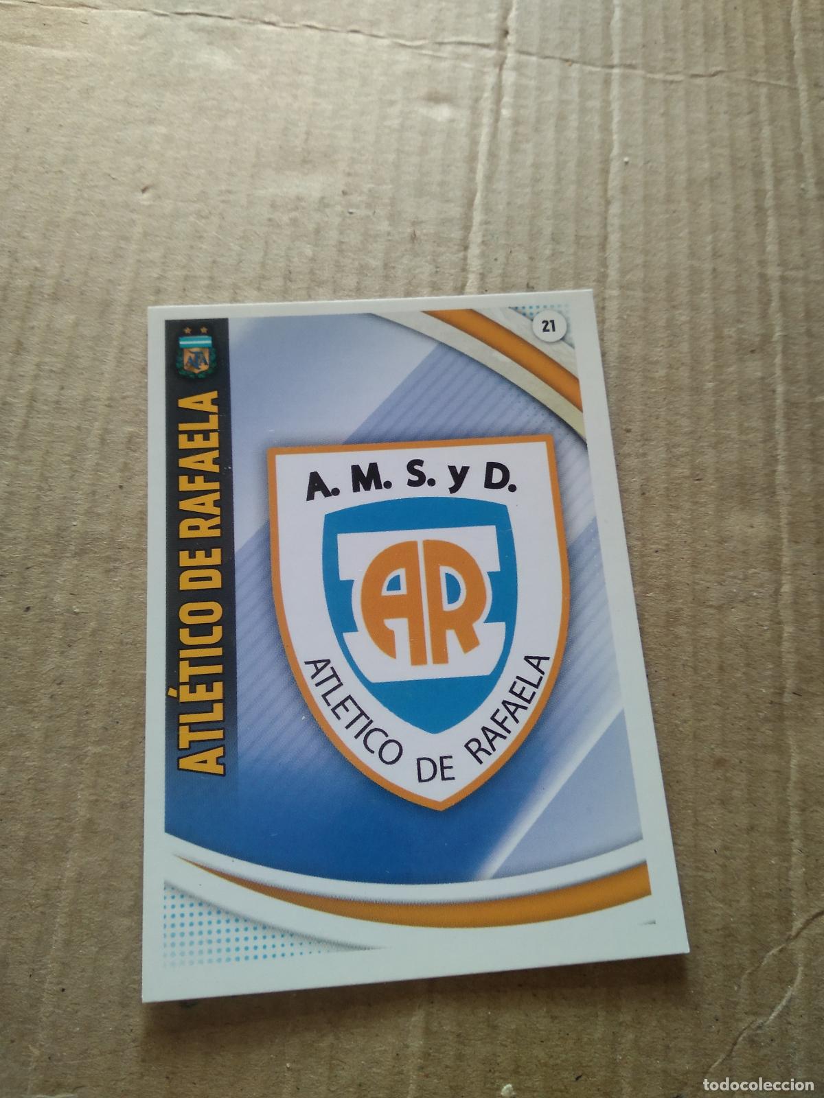 Football Stickers: 21 ESCUDO ATLETICO DE RAFAELA CROMO FUTBOL ARGENTINO PANINI LIGA ARGENTINA 2017 ADRENALYN