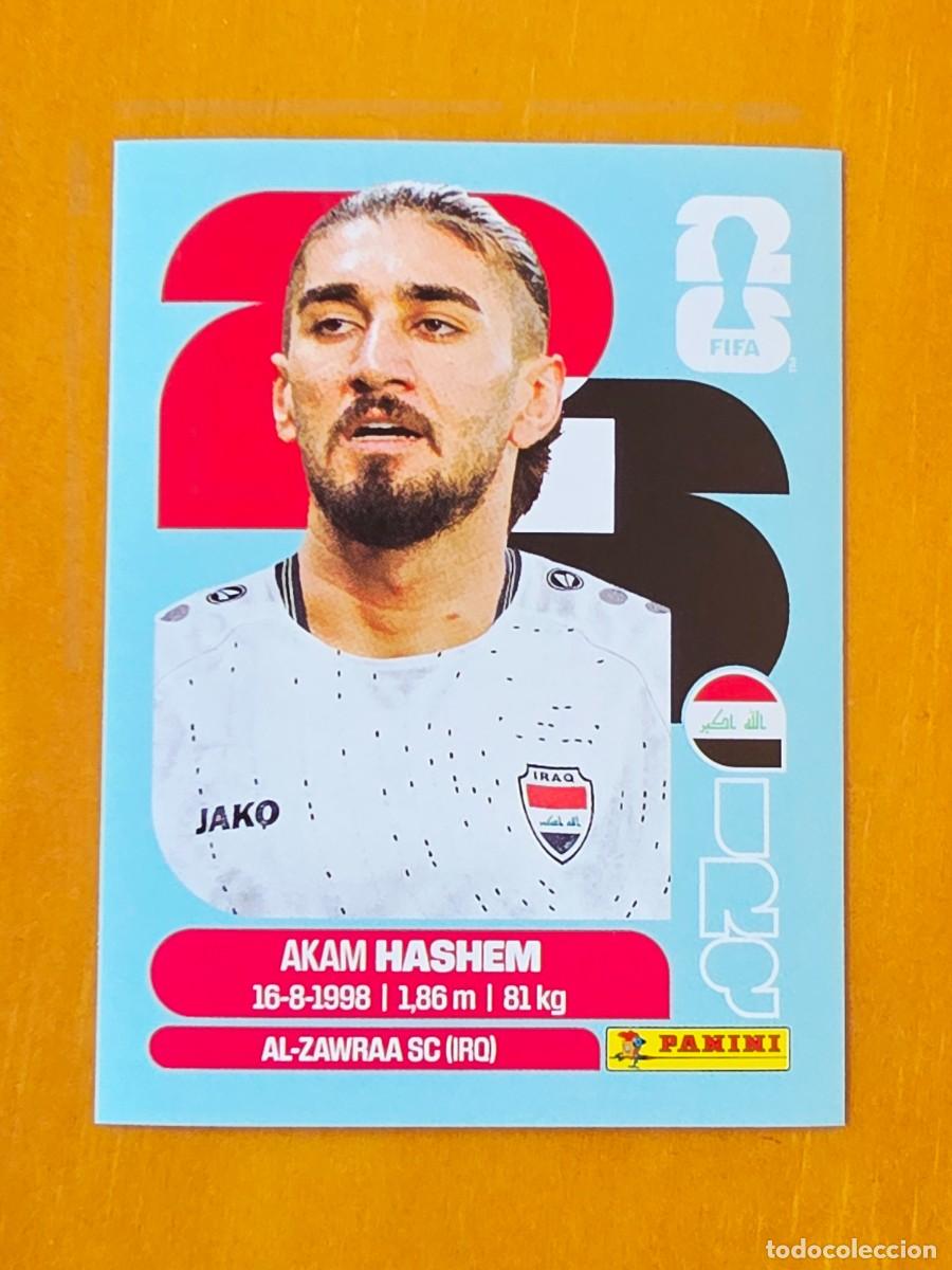 Football Stickers: IRQ 5 Akam Hashem, Iraq Irak, Panini FIFA World Cup Mundial 2026 Sticker