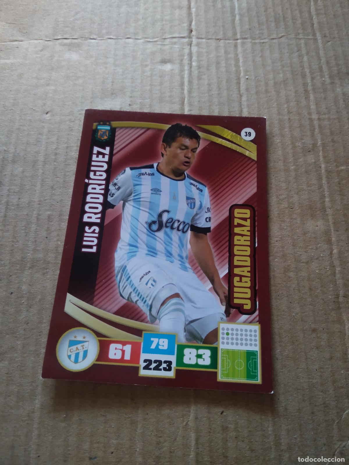 Cromos de F&uacute;tbol: 39 LUIS RODRIGUEZ ATLETICO TUCUMAN CROMO FUTBOL ARGENTINO PANINI LIGA ARGENTINA 2017 ADRENALYN