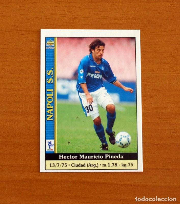 Cartes &agrave; collectionner de Football: Napoli -N&ordm; 513 Pineda -Mundicromo La fichas de la Liga 2000-2001-00-01-Italia-Calcio
