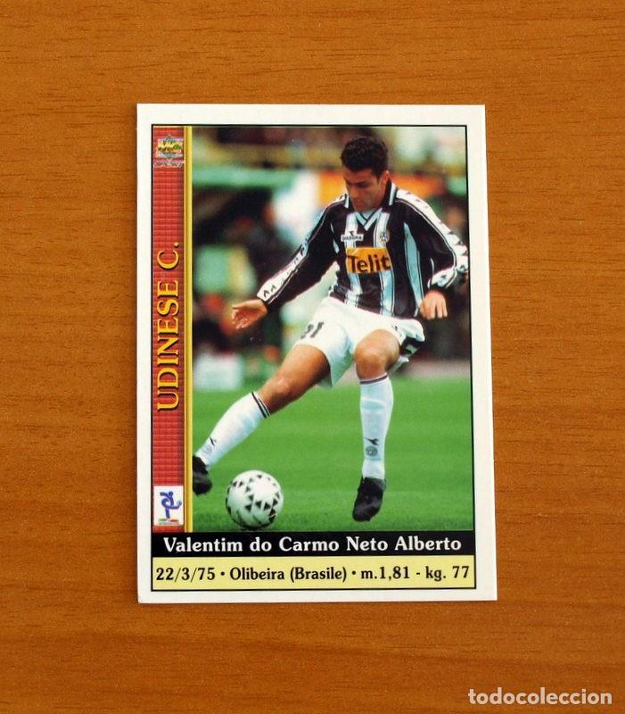 Cromos de f&uacute;tbol: Udinese -N&ordm; 364 Alberto -Mundicromo La fichas de la Liga 2000-2001-00-01-Italia-Calcio