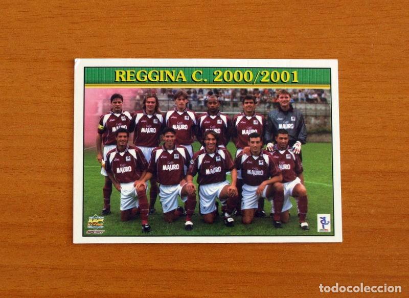 Cartes &agrave; collectionner de Football: Reggina -N&ordm; 313 Alineaci&oacute;n-Equipo -Mundicromo La fichas de la Liga 2000-2001-00-01-Italia-Calcio