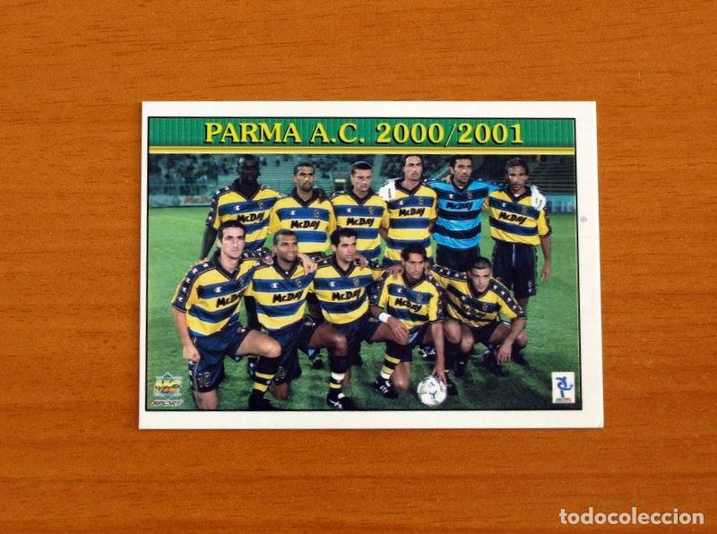 Cartes &agrave; collectionner de Football: Parma -N&ordm; 265 Alineaci&oacute;n-Equipo -Mundicromo La fichas de la Liga 2000-2001-00-01-Italia-Calcio