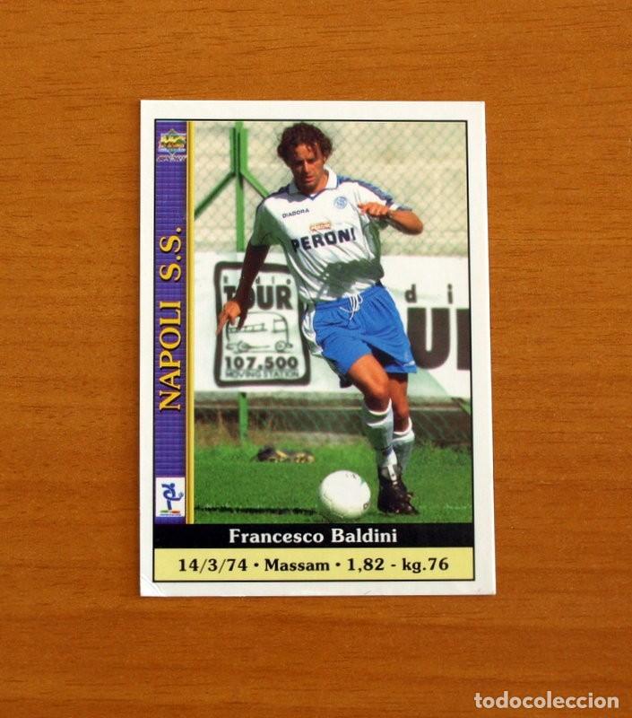 Cartes &agrave; collectionner de Football: Napoli -N&ordm; 245 Baldini -Mundicromo La fichas de la Liga 2000-2001-00-01-Italia-Calcio