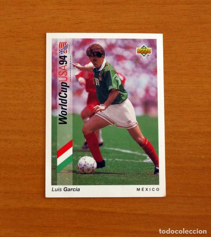 Fu&szlig;ball-Sticker: M&eacute;xico-M&eacute;jico - N&ordm; 58 Luis Garc&iacute;a - WorldCup Usa 94-1994 - UPPER DECK 1993