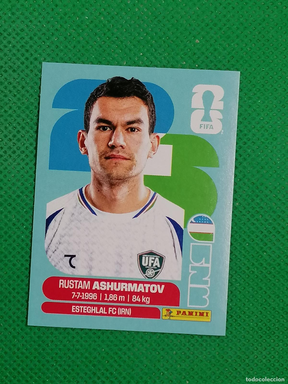 Fu&szlig;ball-Sticker: UZB 7 UZB7 RUSTAM ASHURMATOV UZBEKISTAN ⚽ PANINI FIFA MUNDIAL WORLD CUP 26 2026 STICKER ⚽