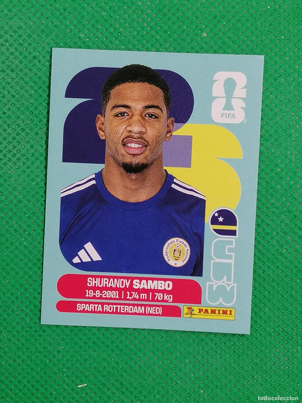 Fu&szlig;ball-Sticker: CUW 8 CUW8 SHURANDY SAMBO CURACAO ⚽ PANINI FIFA MUNDIAL WORLD CUP 26 2026 STICKER ⚽