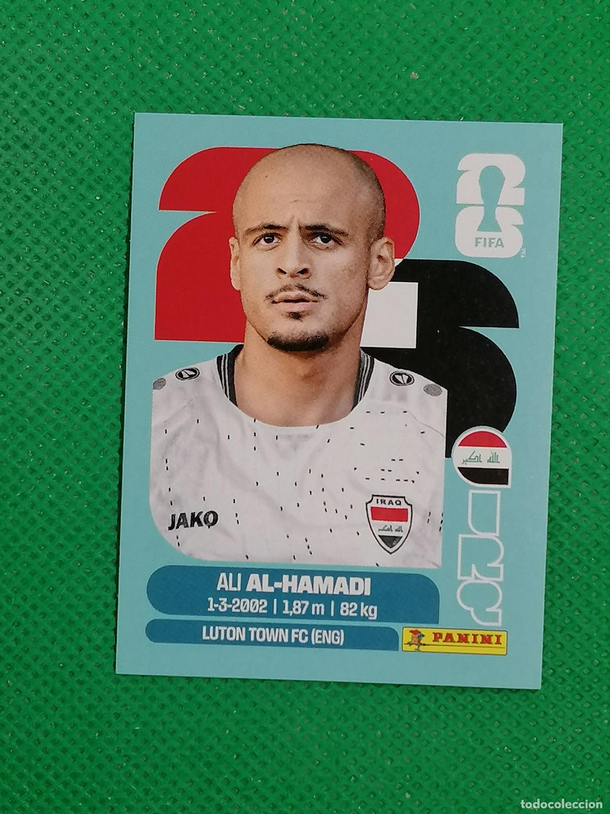 Fu&szlig;ball-Sticker: IRQ 18 IRQ18 ALI AL-HAMADI IRAQ ⚽ PANINI FIFA MUNDIAL WORLD CUP 26 2026 STICKER ⚽