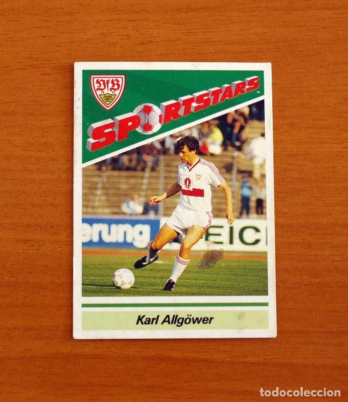 Fu&szlig;ball-Sticker: Stuttgart - Karl Allg&ouml;wer - Sportstars - 1988-1989-88-99