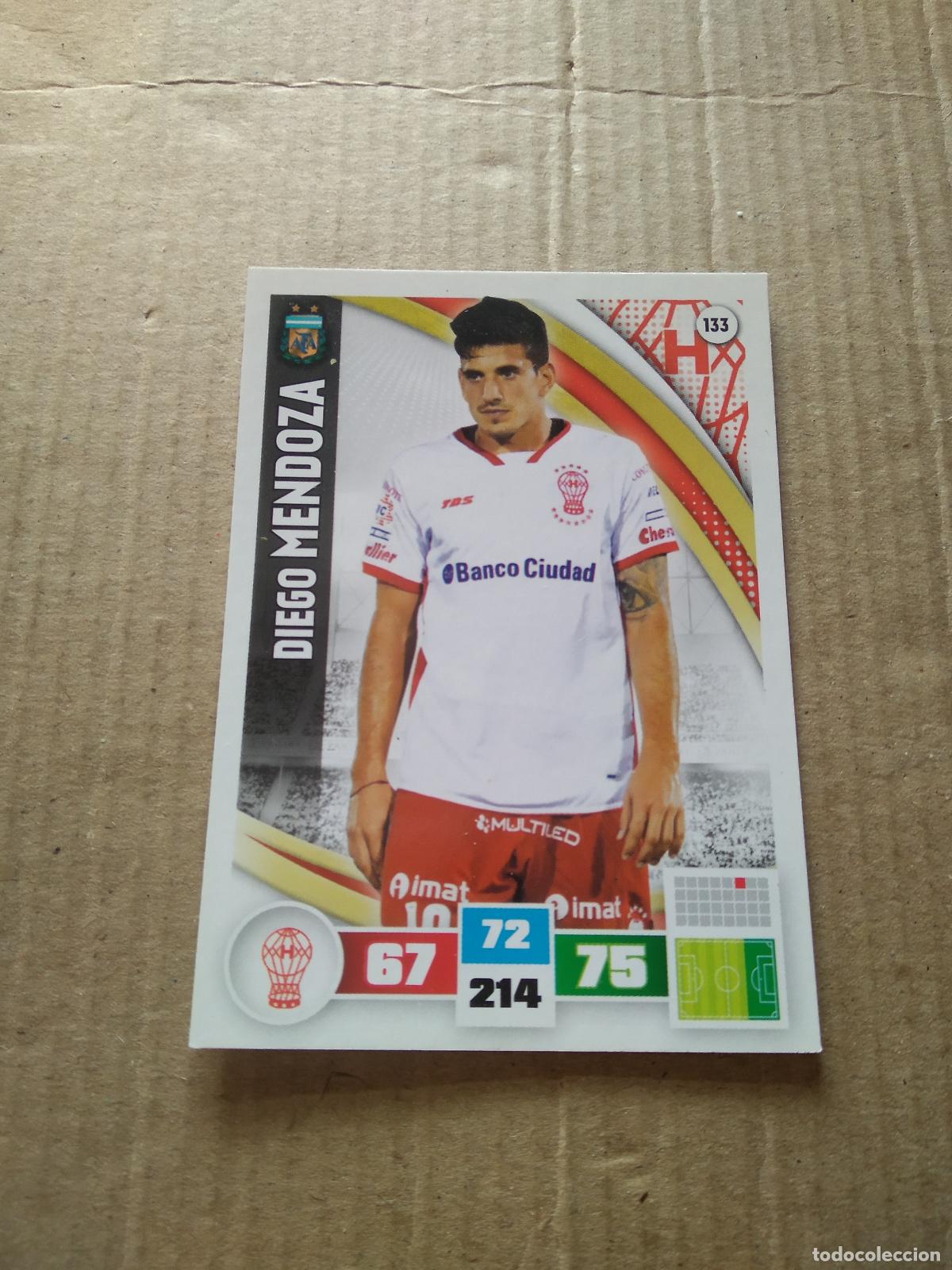 Fu&szlig;ball-Sticker: 133 DIEGO MENDOZA HURACAN CROMO FUTBOL ARGENTINO PANINI LIGA ARGENTINA 2017 ADRENALYN