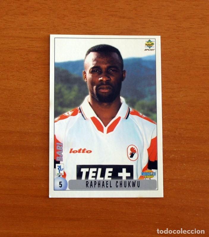 Cromos de F&uacute;tbol: Bari - N&ordm; 5 Raphael Chukwu-Rachid Neqrouz - Mundicromo 1999-2000, 99-00 Calciatori-Italia