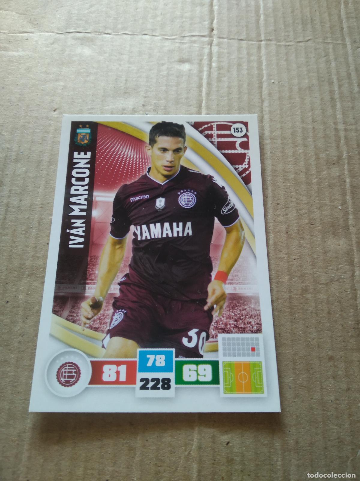 Fu&szlig;ball-Sticker: 153 IVAN MARCONE LANUS CROMO FUTBOL ARGENTINO PANINI LIGA ARGENTINA 2017 ADRENALYN