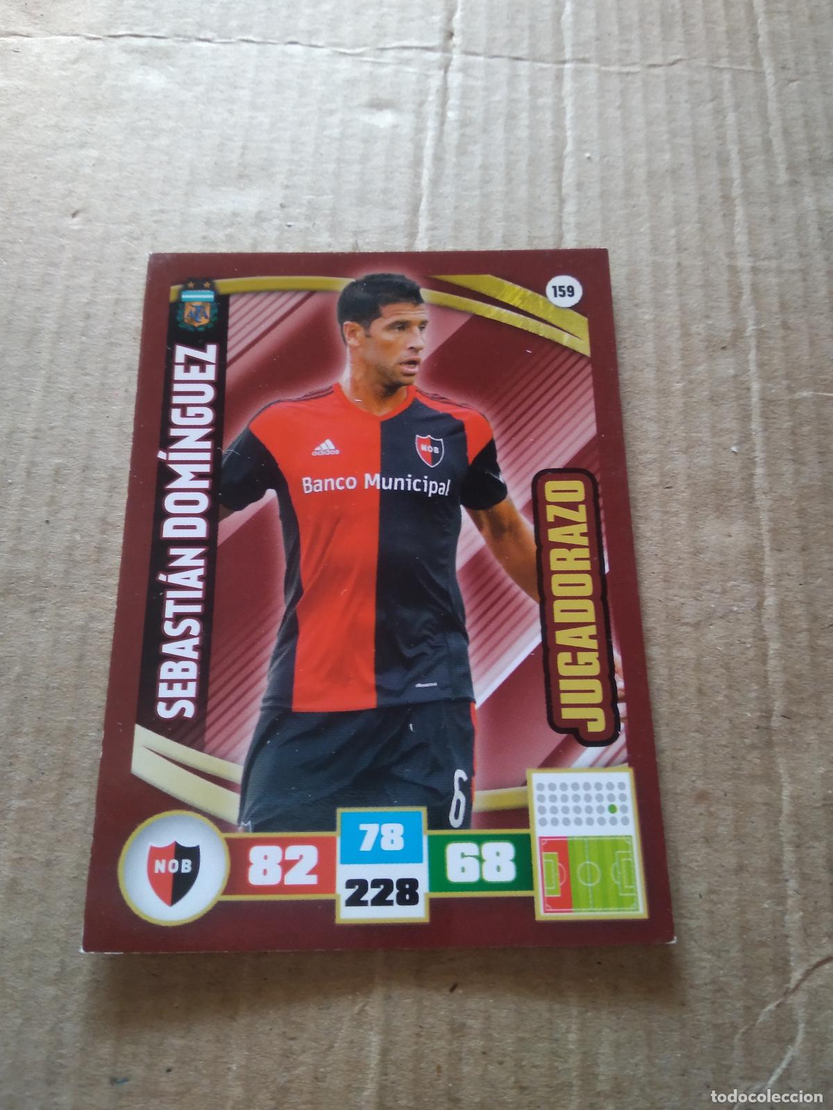 Football Stickers: 159 SEBASTIAN DOMINGUEZ NEWELL'S CROMO FUTBOL ARGENTINO PANINI LIGA ARGENTINA 2017 ADRENALYN
