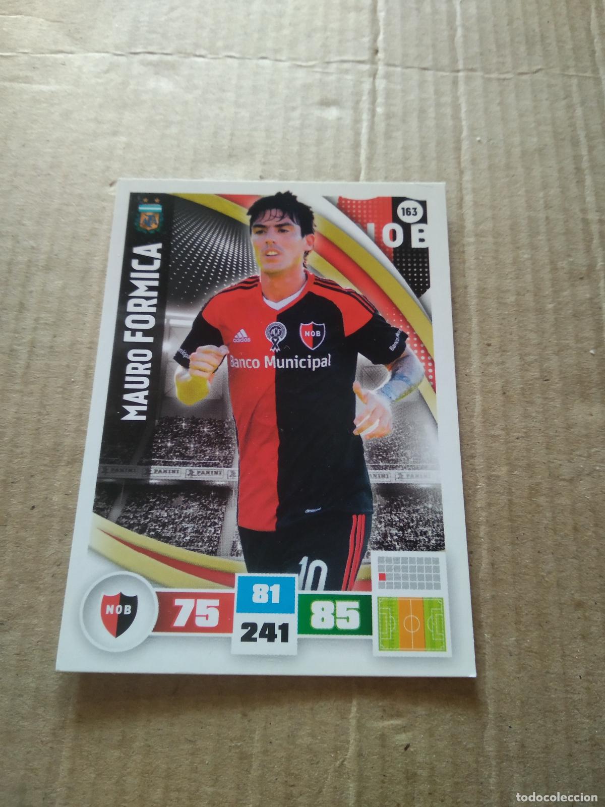 Football Stickers: 163 MAURO FORMICA NEWELL'S CROMO FUTBOL ARGENTINO PANINI LIGA ARGENTINA 2017 ADRENALYN