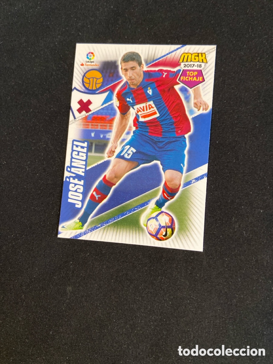 Football Stickers: JOSE ANGEL 209 TOP FICHAJE (EIBAR)