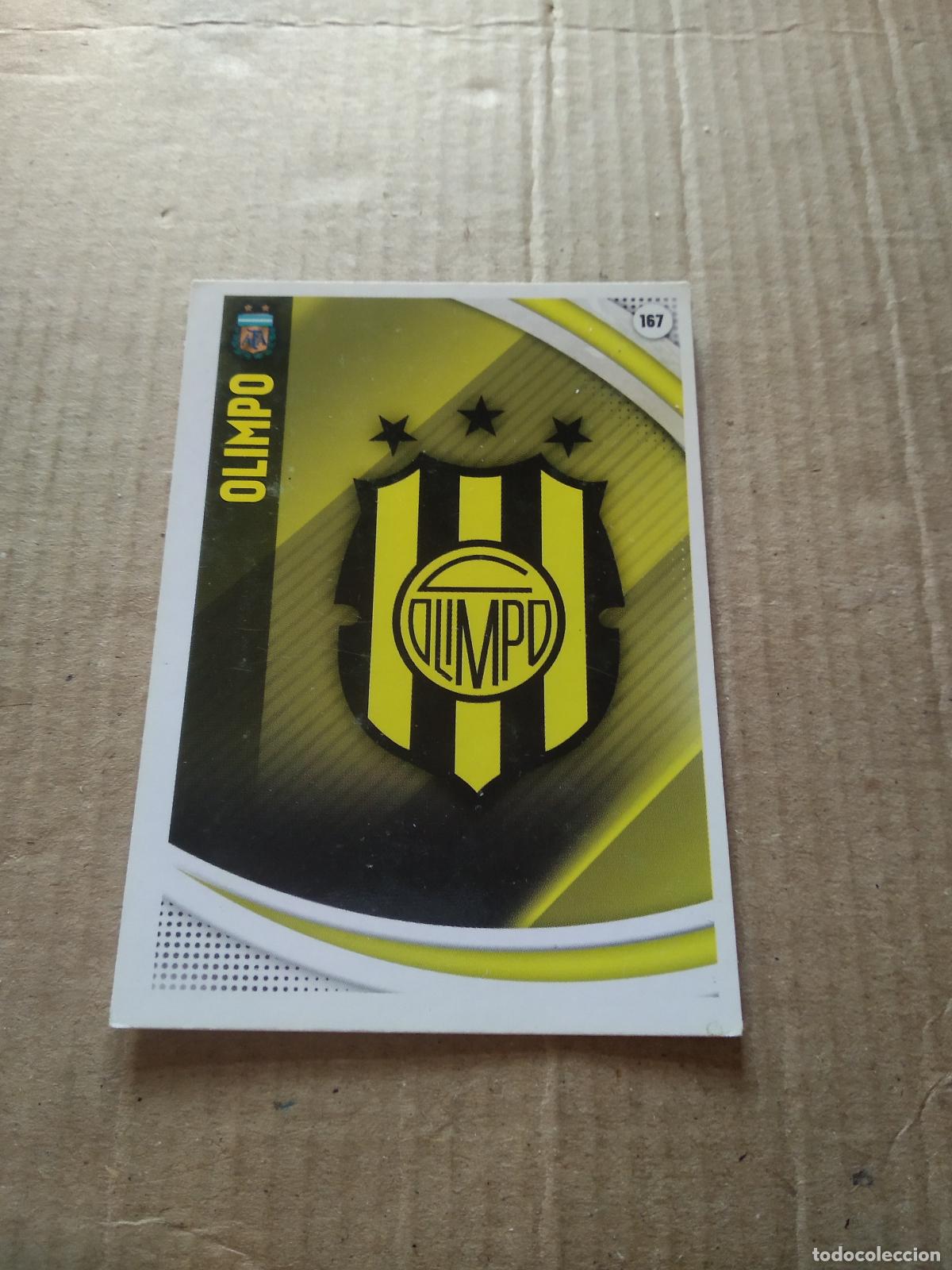 Fu&szlig;ball-Sticker: 167 ESCUDO OLIMPO CROMO FUTBOL ARGENTINO PANINI LIGA ARGENTINA 2017 ADRENALYN