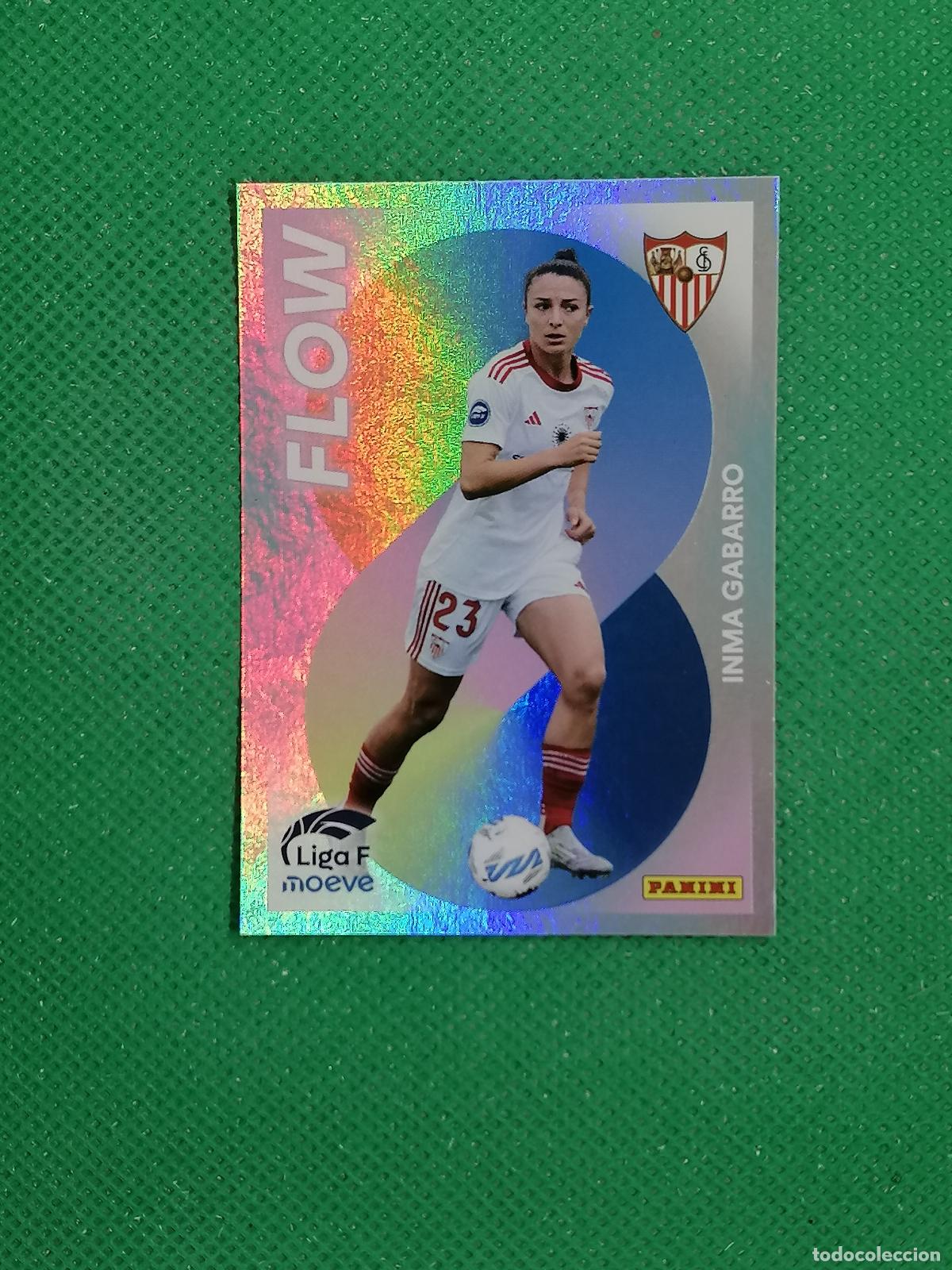 Fu&szlig;ball-Sticker: 356 INMA GABARRO SEVILLA FLOW ⚽ PANINI LIGA FEMENINA F MOEVE 25 26 2025 2026 ⚽