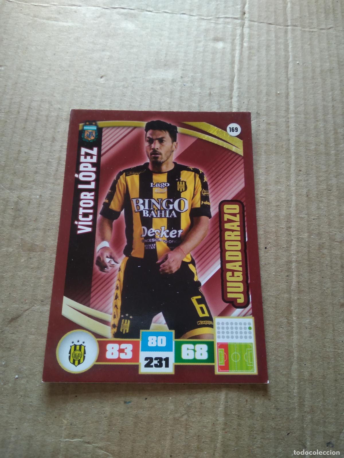 Fu&szlig;ball-Sticker: 169 VICTOR LOPEZ OLIMPO CROMO FUTBOL ARGENTINO PANINI LIGA ARGENTINA 2017 ADRENALYN