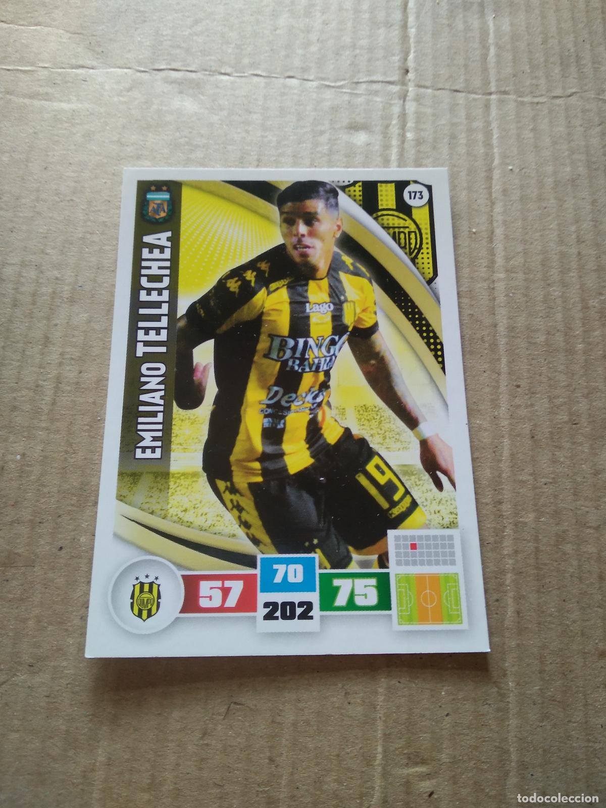 Fu&szlig;ball-Sticker: 173 EMILIANO TELLECHEA OLIMPO CROMO FUTBOL ARGENTINO PANINI LIGA ARGENTINA 2017 ADRENALYN