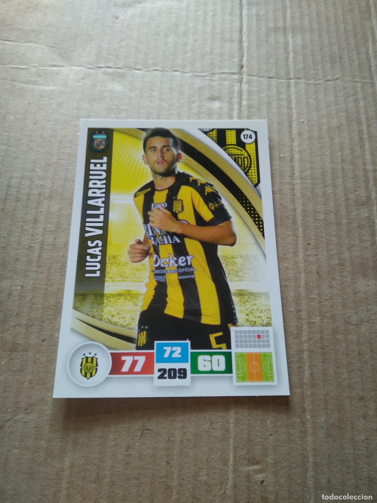 Figurine di Calcio: 174 LUCAS VILLARRUEL OLIMPO CROMO FUTBOL ARGENTINO PANINI LIGA ARGENTINA 2017 ADRENALYN