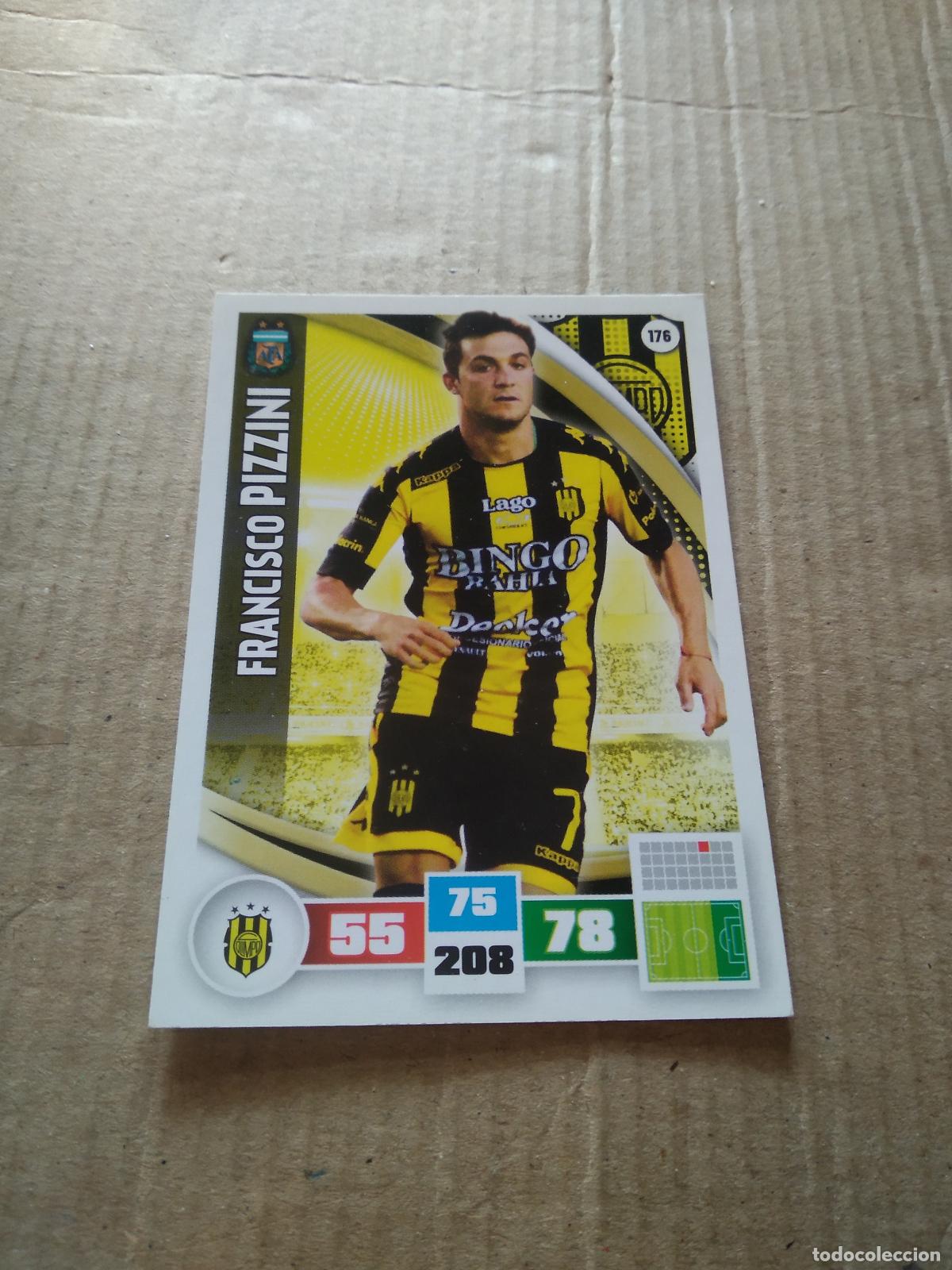 Fu&szlig;ball-Sticker: 176 FRANCISCO PIZZINI OLIMPO CROMO FUTBOL ARGENTINO PANINI LIGA ARGENTINA 2017 ADRENALYN