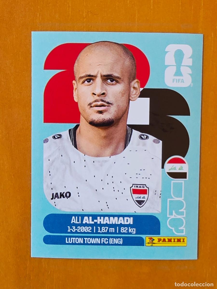 Fu&szlig;ball-Sticker: IRQ 18 Ali Al-Hamadi, Iraq Irak, Panini FIFA World Cup Mundial 2026 Sticker