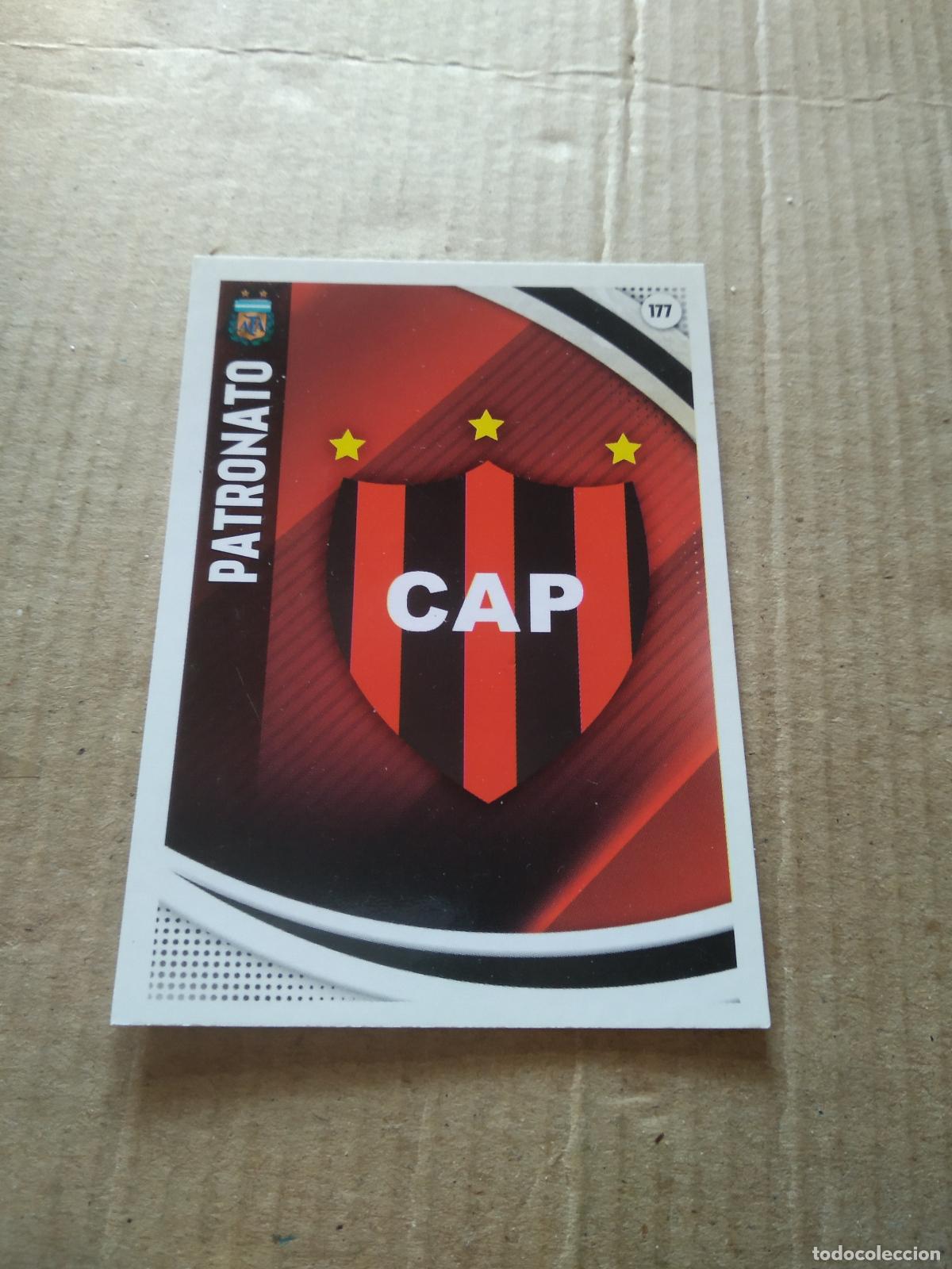 Fu&szlig;ball-Sticker: 177 ESCUDO PATRONATO CROMO FUTBOL ARGENTINO PANINI LIGA ARGENTINA 2017 ADRENALYN