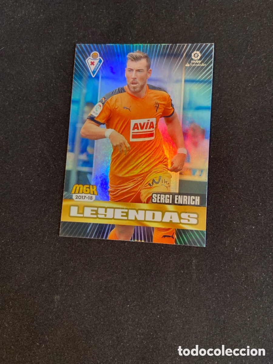 Fu&szlig;ball-Sticker: SERGI ENRICH 213 LEYENDAS (EIBAR)